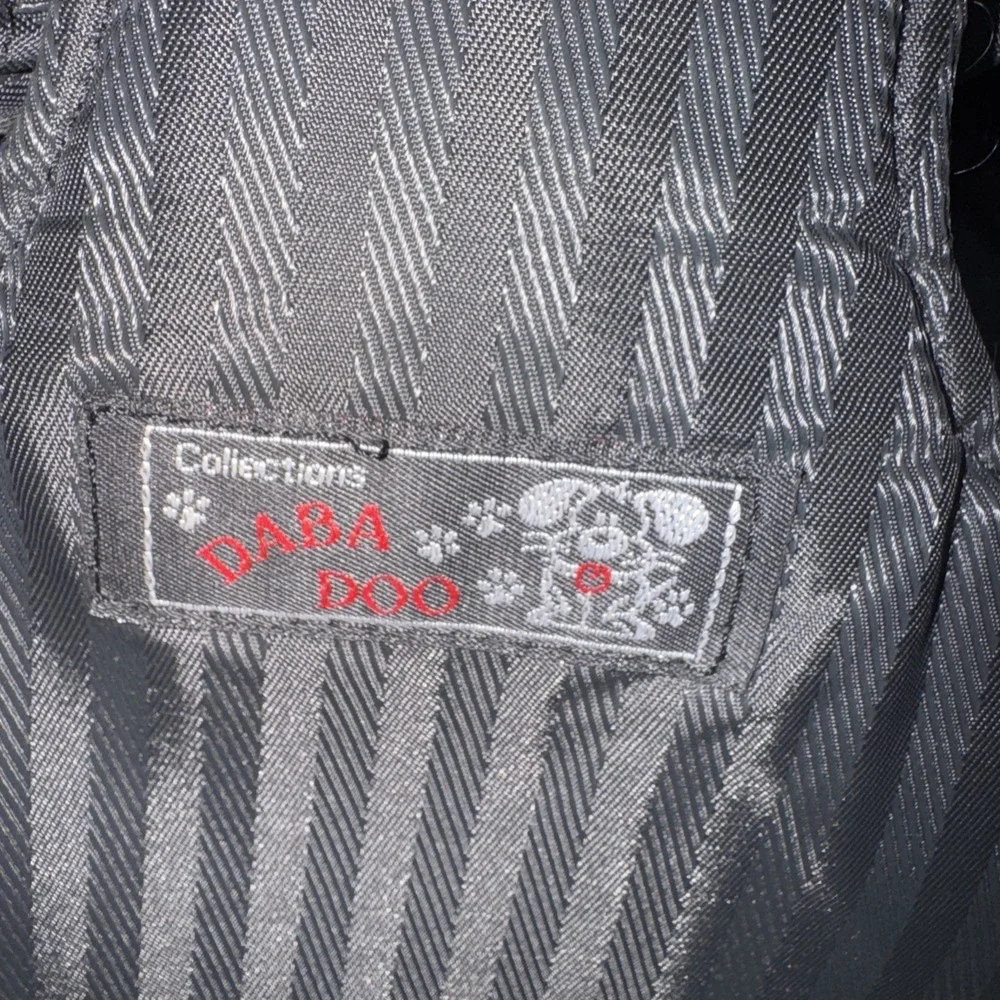 Daba Doo Dog Carrier Front Or‎ Back Black Small Dog
